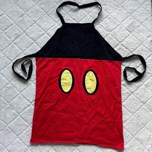 Walt Disney World Disneyland Resort | Red and Black Mickey Mouse Cooking Apron